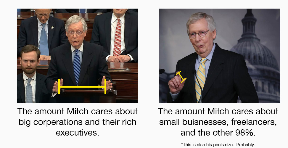 Mitch is a worthless piece of shit.